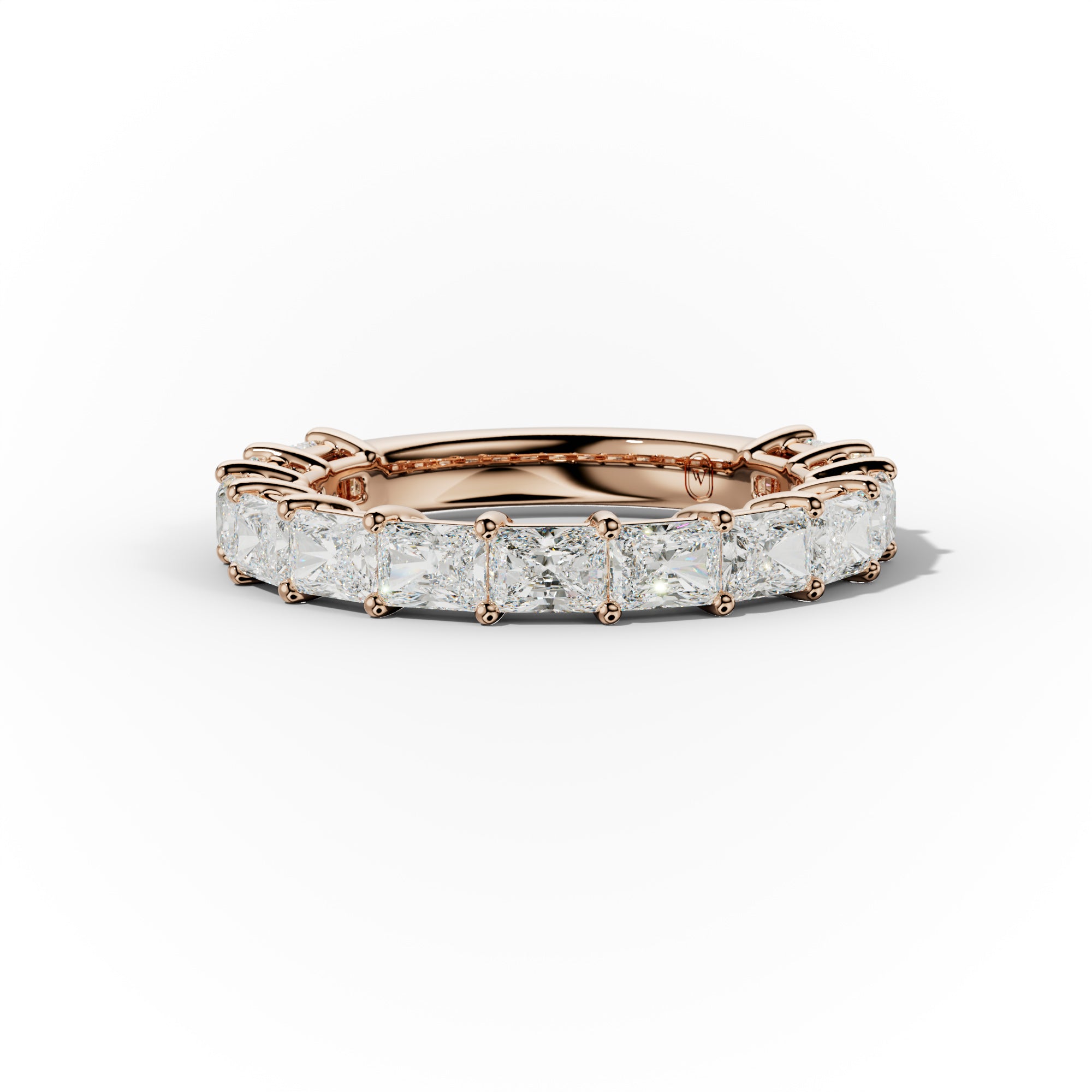 3.0 Carat East West Radiant Cut Diamond Anniversary Band for Women - Elegant Wedding Ring, Stackable Eternity Band, Perfect Gift for Wife, Anniversary, Engagement - Ideal for Special Occasions & Everyday Luxury