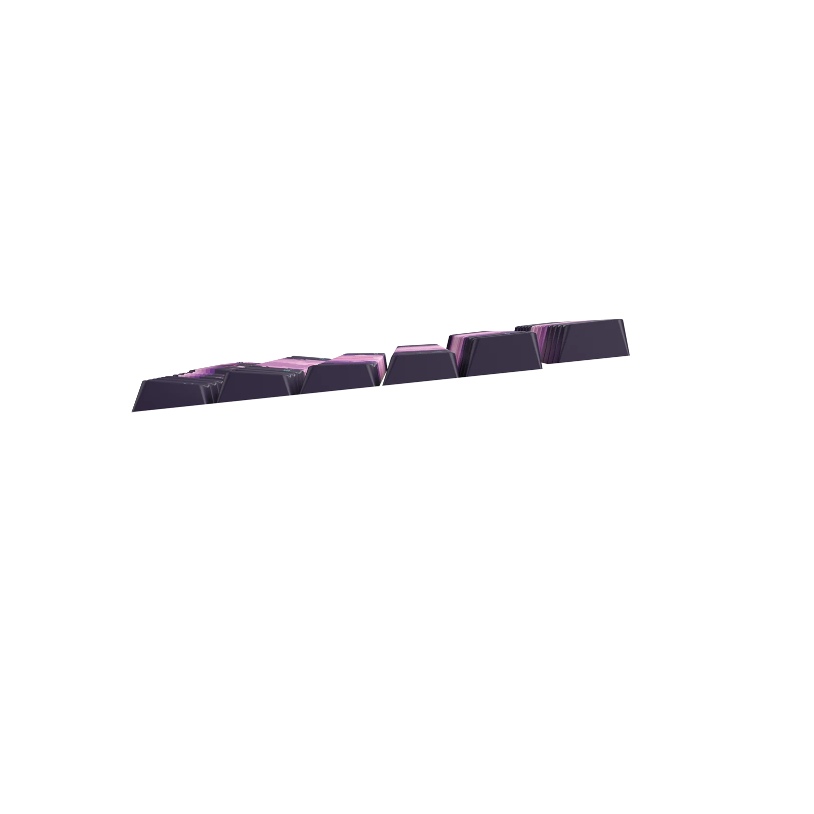 Limited Edition Synth Sunset Keycaps - Custom Mechanical Keyboard Keycaps for Gaming & Typing - Perfect for PC, Mac, and Laptop Keyboards