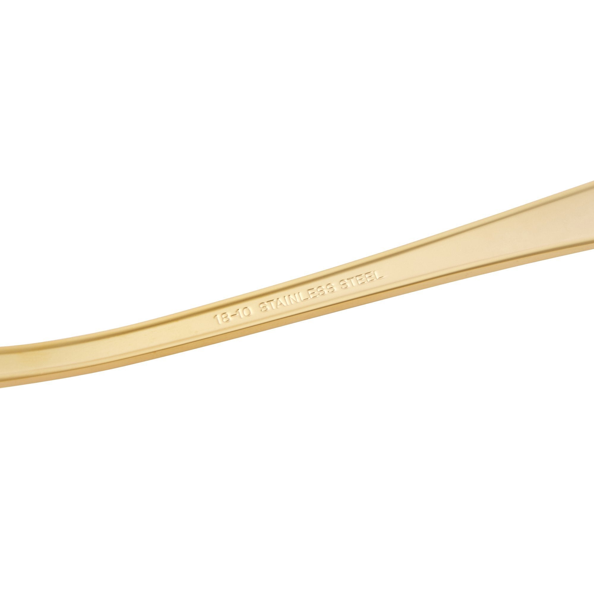 Elegant Gold-Plated Dinner Fork Set - Premium Stainless Steel Flatware for Fine Dining, Wedding, and Formal Occasions