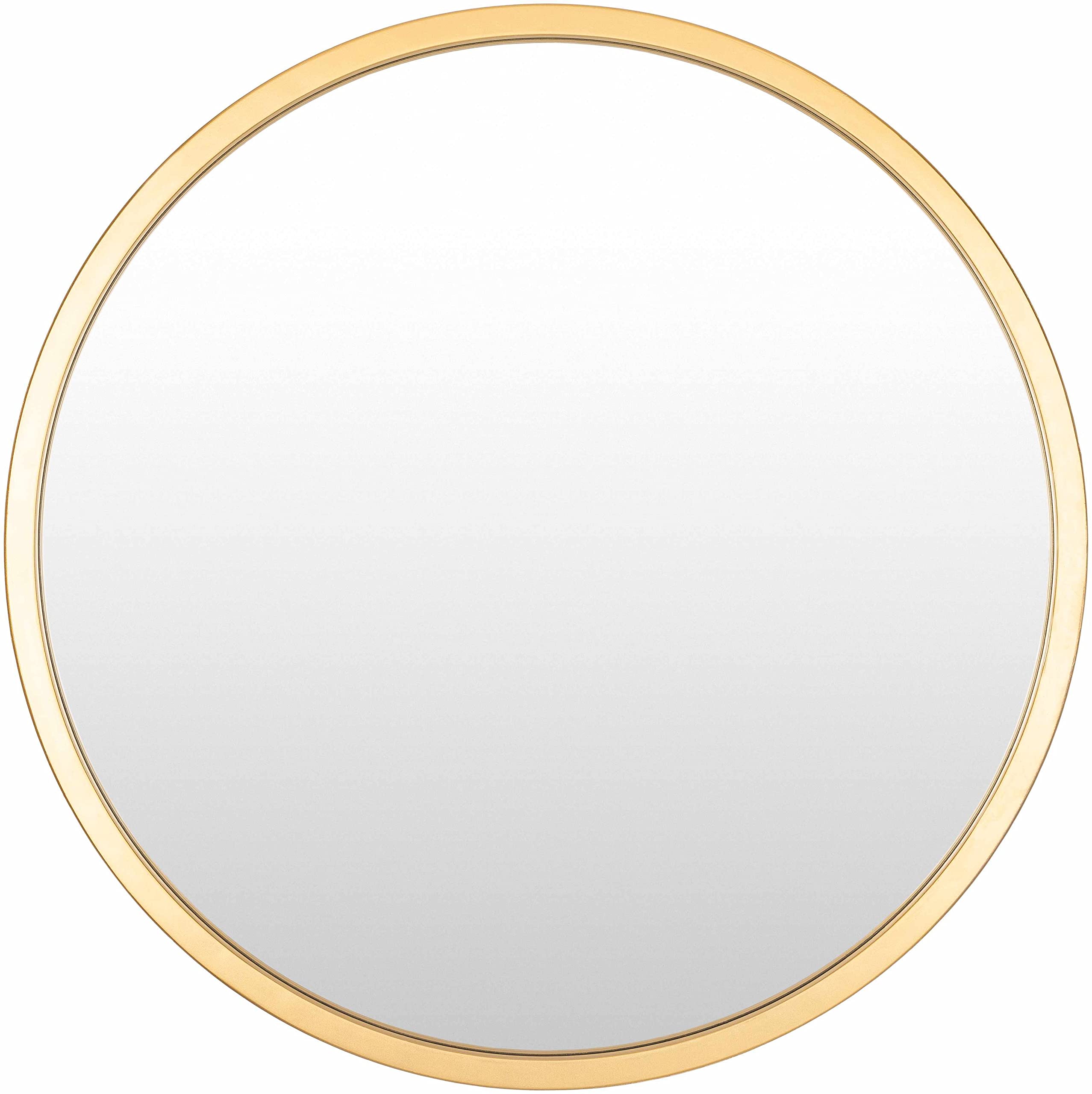 Hauteloom Guindarohan Round Decorative Wall Mirror - 22 Inch Hanging Mirror for Living Room, Bedroom & Entryway - Boho Home Decor Accent