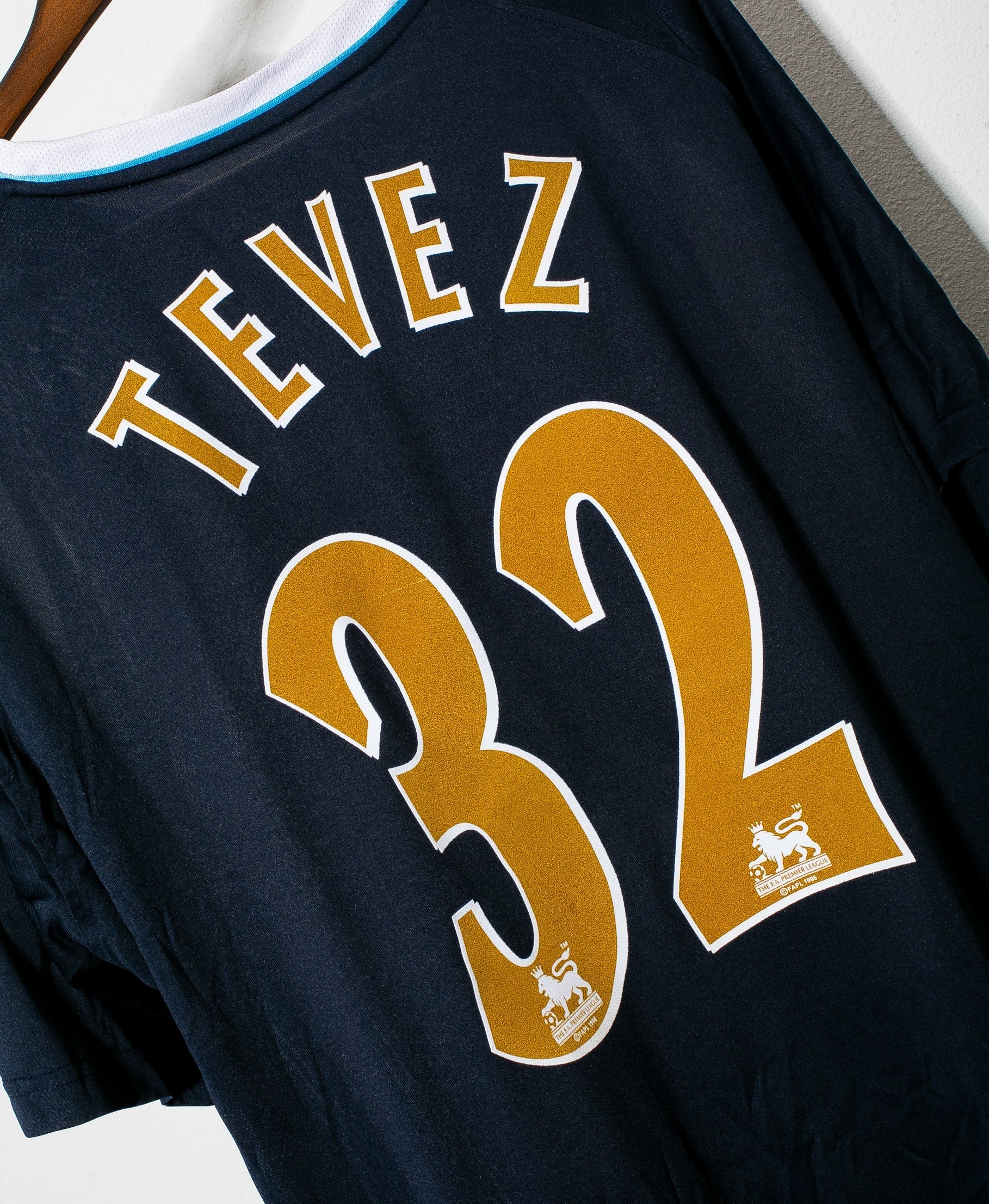 2006-07 West Ham United Tevez Away Football Jersey (2XL) - Vintage Soccer Shirt for Fans, Collectors & Match Days