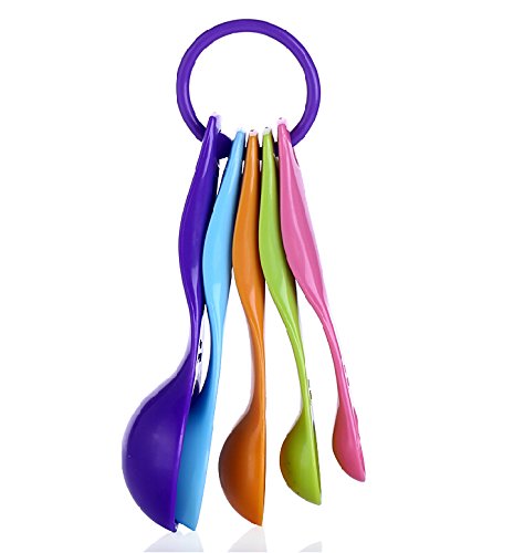 Kitchen Craft 5-Piece Measuring Spoon and Cup Set - Accurate Measuring for Baking, Cooking & Meal Prep