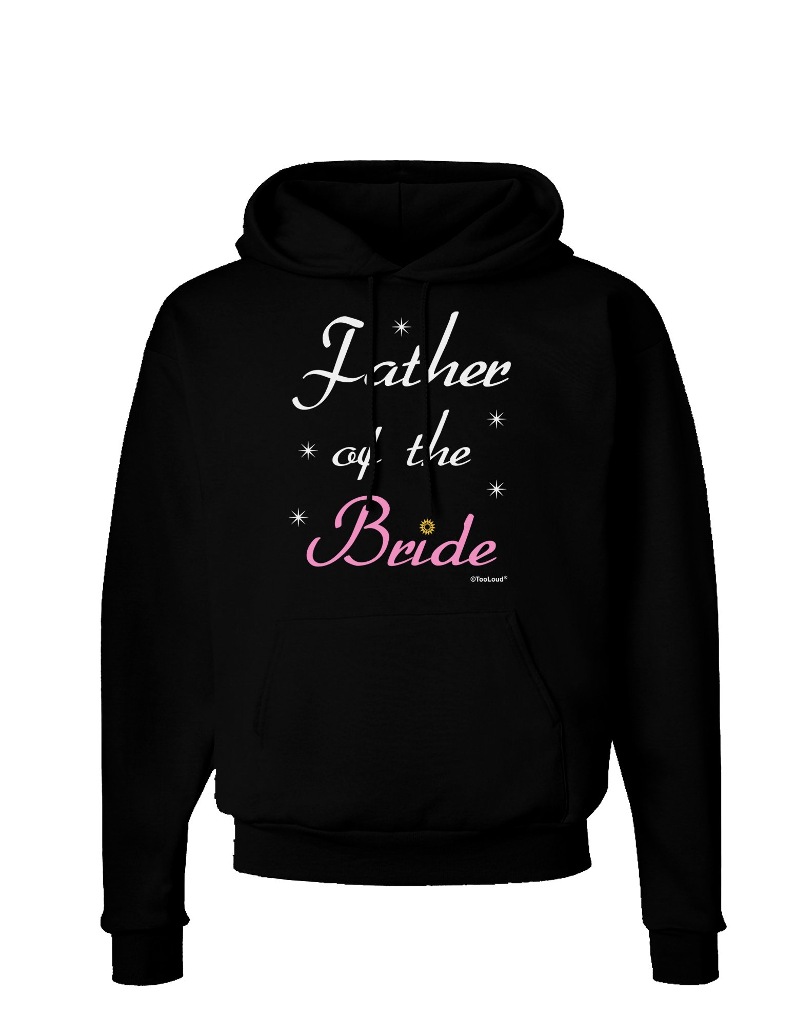 Father of The Bride Hoodie - Dark Wedding Sweatshirt for Groom's Dad | Comfortable & Stylish for Rehearsal Dinners & Ceremonies