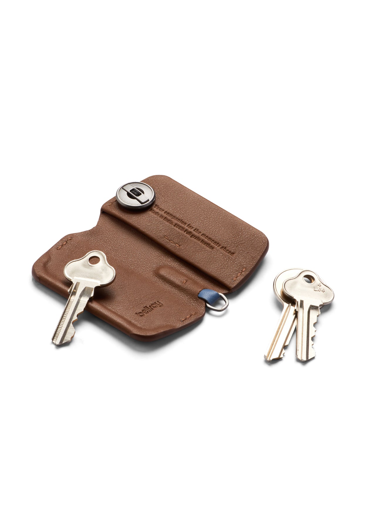 Bellroy Key Cover Plus Third Edition - Premium Leather Key Organizer for Keys, Cards & Cash | Slim & Durable RFID Protection | Perfect for Travel, Work & Everyday Carry (EDC)