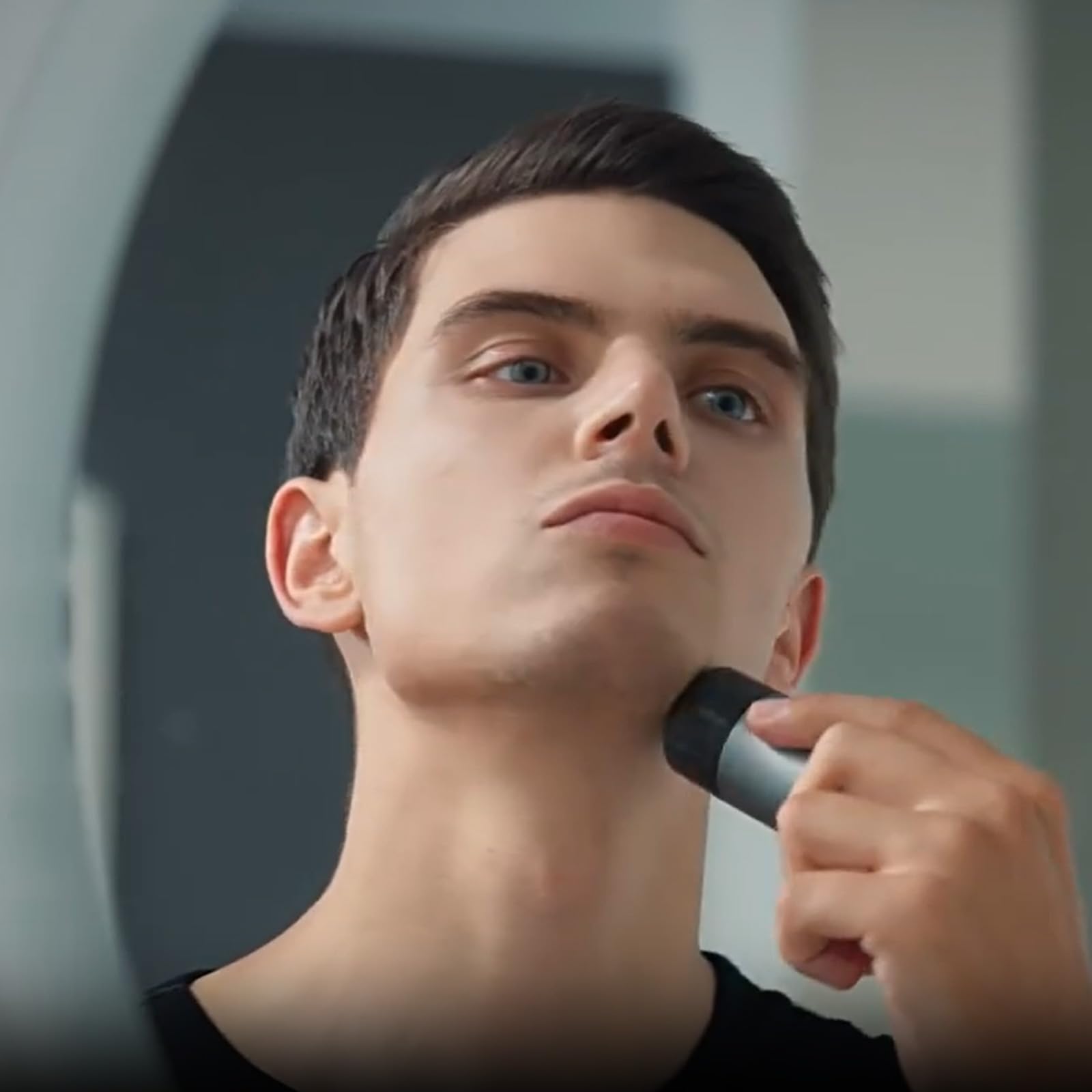Premium Rechargeable Electric Shaver for Men - Wet & Dry Use with Anti-Slip Grip | Travel-Friendly Cordless Razor for Smooth Shaving at Home, Gym, or On-The-Go