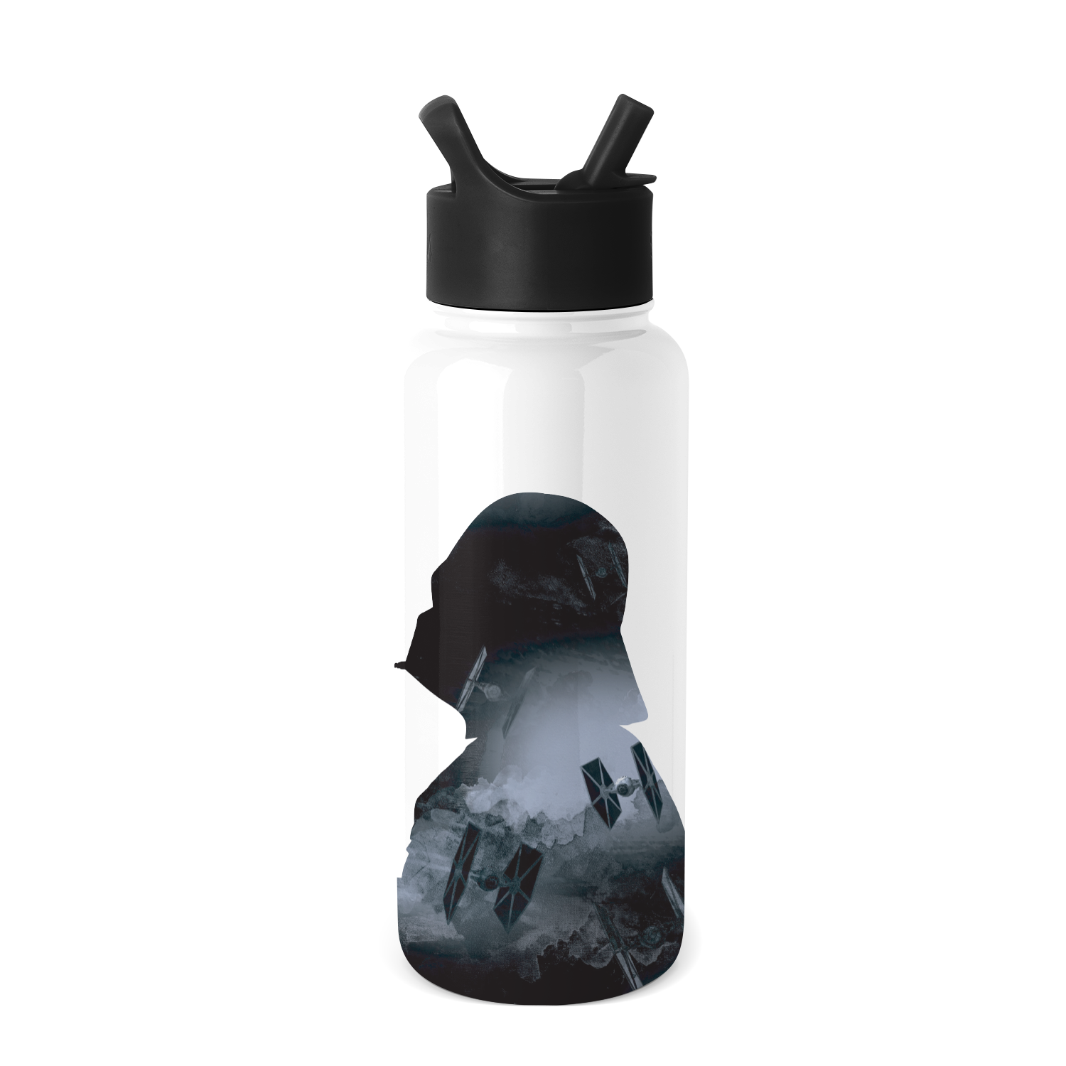 Star Wars™ Themed Summit Insulated Water Bottle - 20oz Stainless Steel, Leak Proof, Keeps Drinks Cold/Hot for 24 Hours - Perfect for Gym, Hiking, School & Office Use