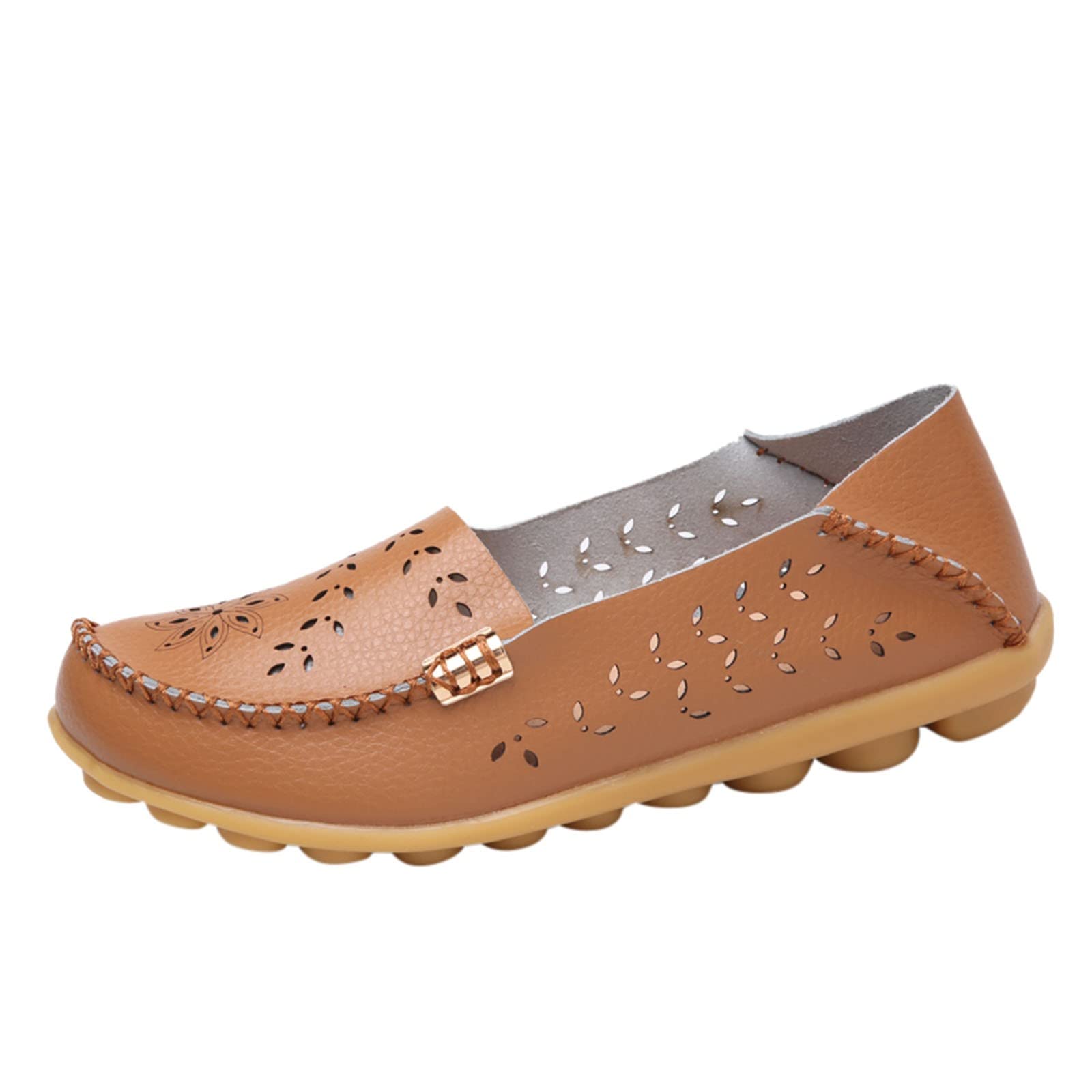 MLAGJSS Women's Breathable Lace-Up Flats - Fashion Pointed Toe Casual Shoes for Women | Perfect for Office, Dating & Everyday Wear