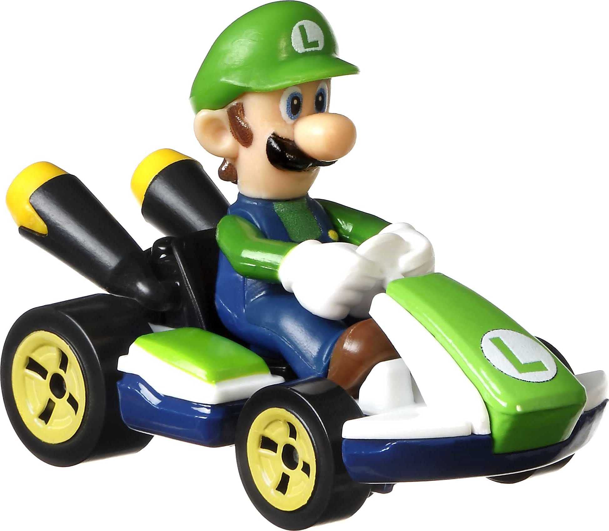 Hot Wheels Mario Kart Vehicle 4-Pack - Collectible Toy Cars with 4 Fan-Favorite Characters Including 1 Exclusive Model - Perfect Gift for Kids & Mario Kart Fans Ages 3+ - Great for Playtime, Collection Display & Birthday Parties