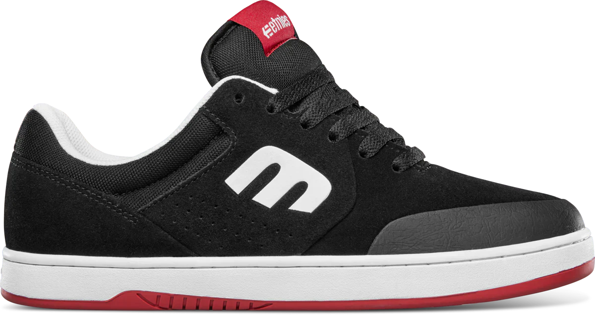 Etnies Marana Skate Shoes - Black Top Wash | Durable & Comfortable for Street & Park Skating