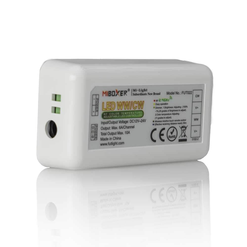 Smart Wireless RF Touch Remote for Tunable White LED Lights - Perfect for Home, Office, and Commercial Lighting Control