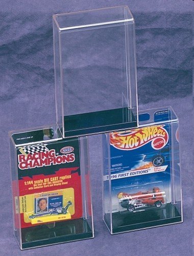 Protech Deluxe Car Display Case for Mattel Hot Wheels & Matchbox - Set of 12 | Perfect for Collectors, Toy Storage & Showcase Display