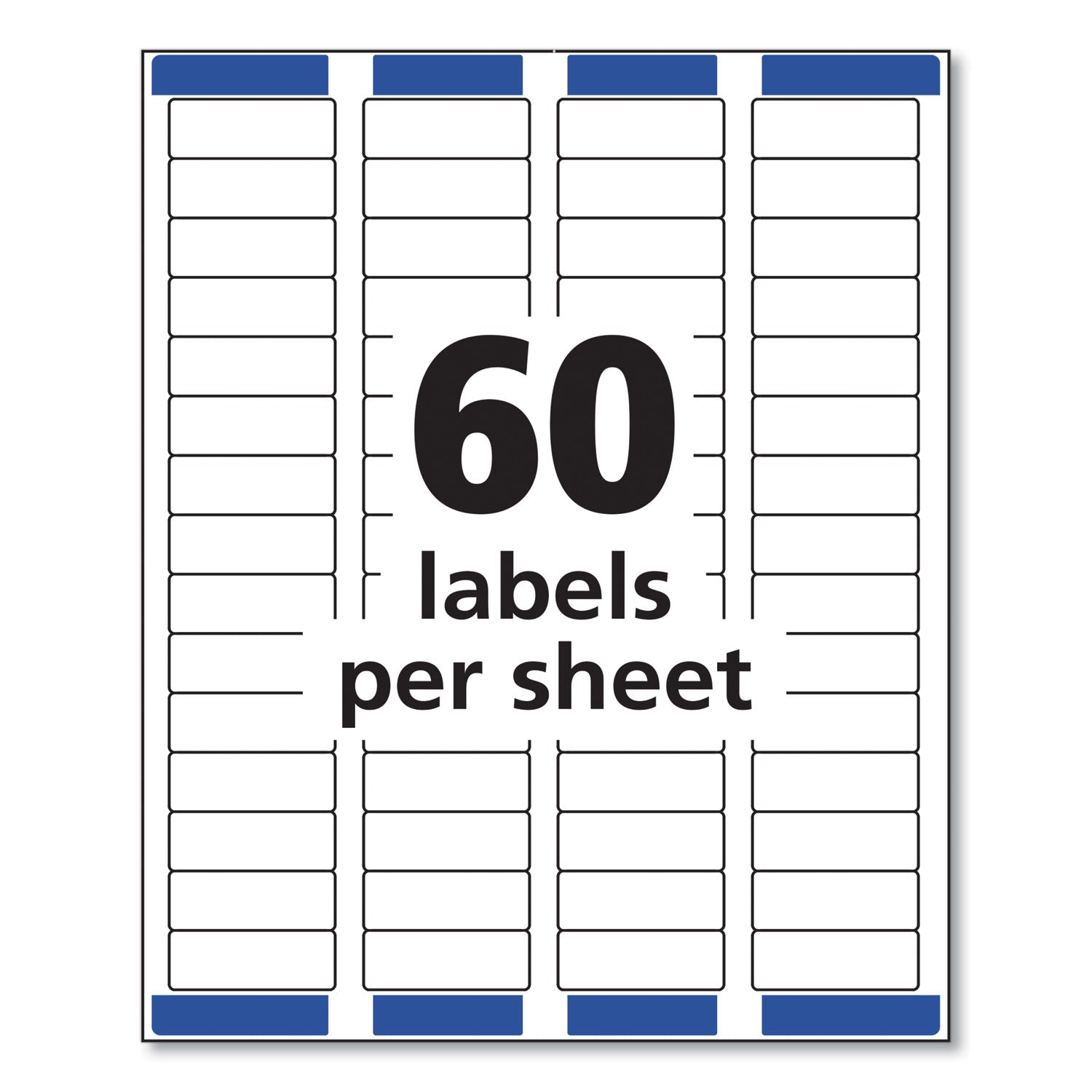 Avery® Easy Peel White Address Labels with Sure Feed Technology for Laser Printers - 0.66