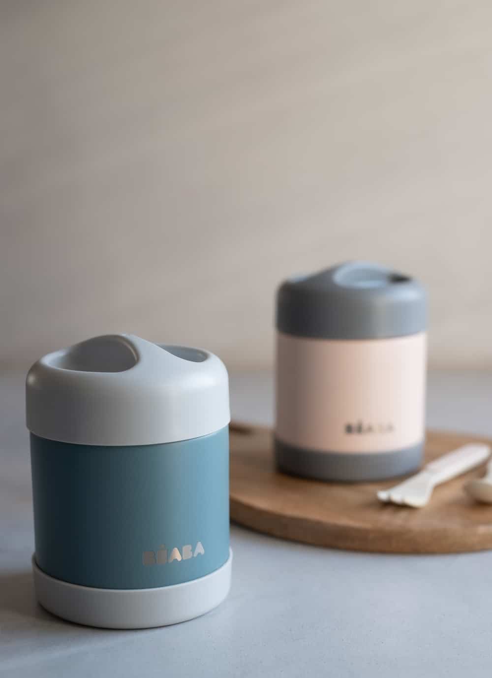 BEABA Stainless Steel 10 oz Baby Food Storage Jar - Airtight Container for Homemade Puree, Snacks & Breast Milk | Perfect for On-the-Go Feeding & Meal Prep