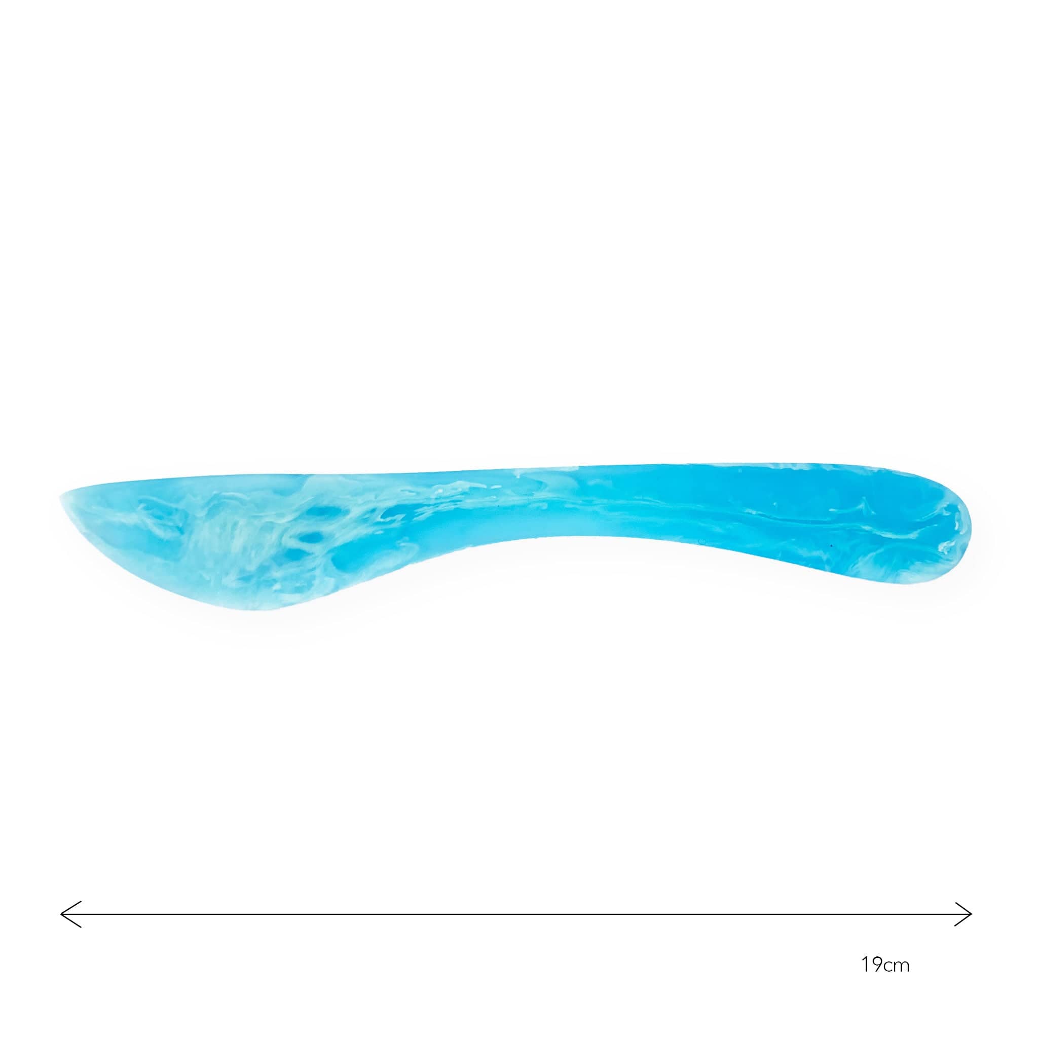 Resin Swirl Knife with Ice Design - Handcrafted Kitchen Knife for Cutting, Slicing & Food Prep - Perfect for Home Chefs & Culinary Enthusiasts