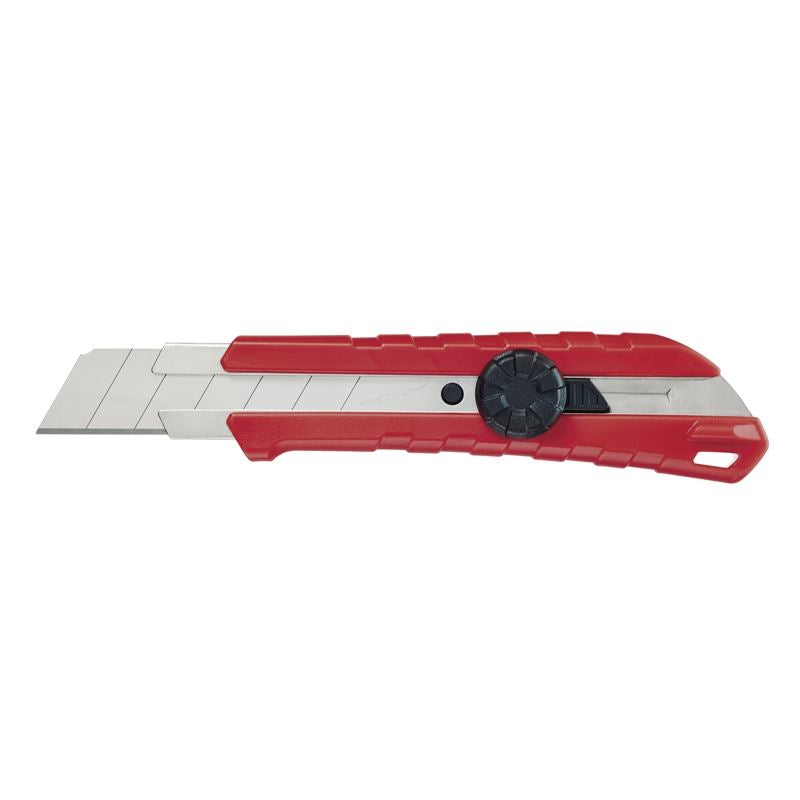 48-Pack 22mm Snap-Off Utility Knife with 25mm Blades - Heavy Duty Craft, DIY & Box Cutting Tool for Home, Office & Construction Use