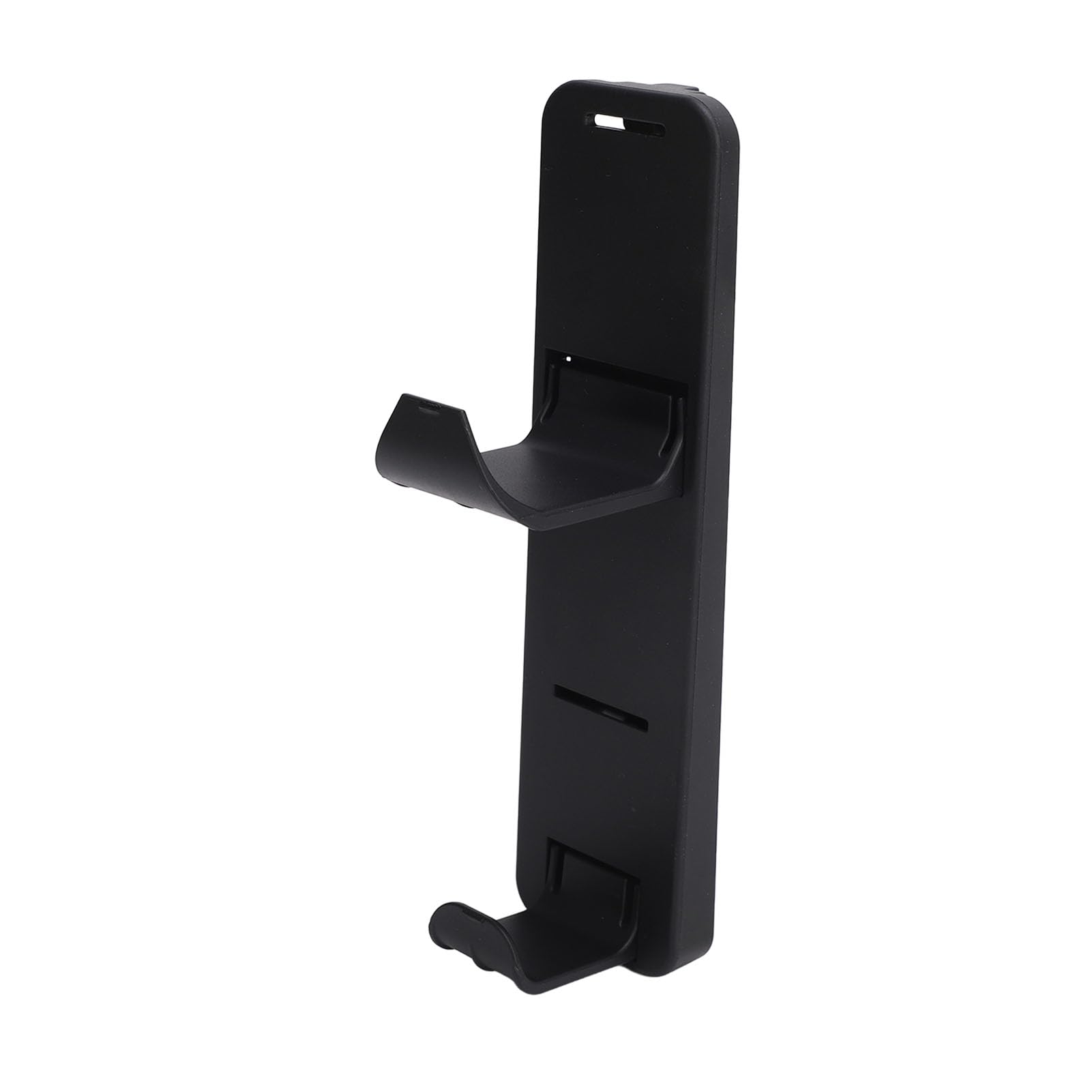 KKPLZZ Space Saving Gaming Controller & Headset Stand - Strong Load Bearing Holder for PS5, Xbox One (Black) | Perfect for Organized Gaming Setup & Small Spaces
