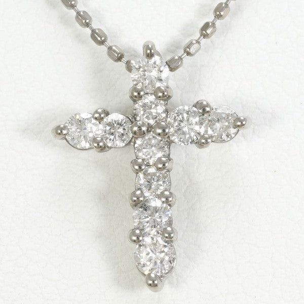18K White Gold Diamond Necklace 0.3 Carat - Elegant Pendant Jewelry for Women, Perfect Gift for Anniversary, Wedding & Special Occasions