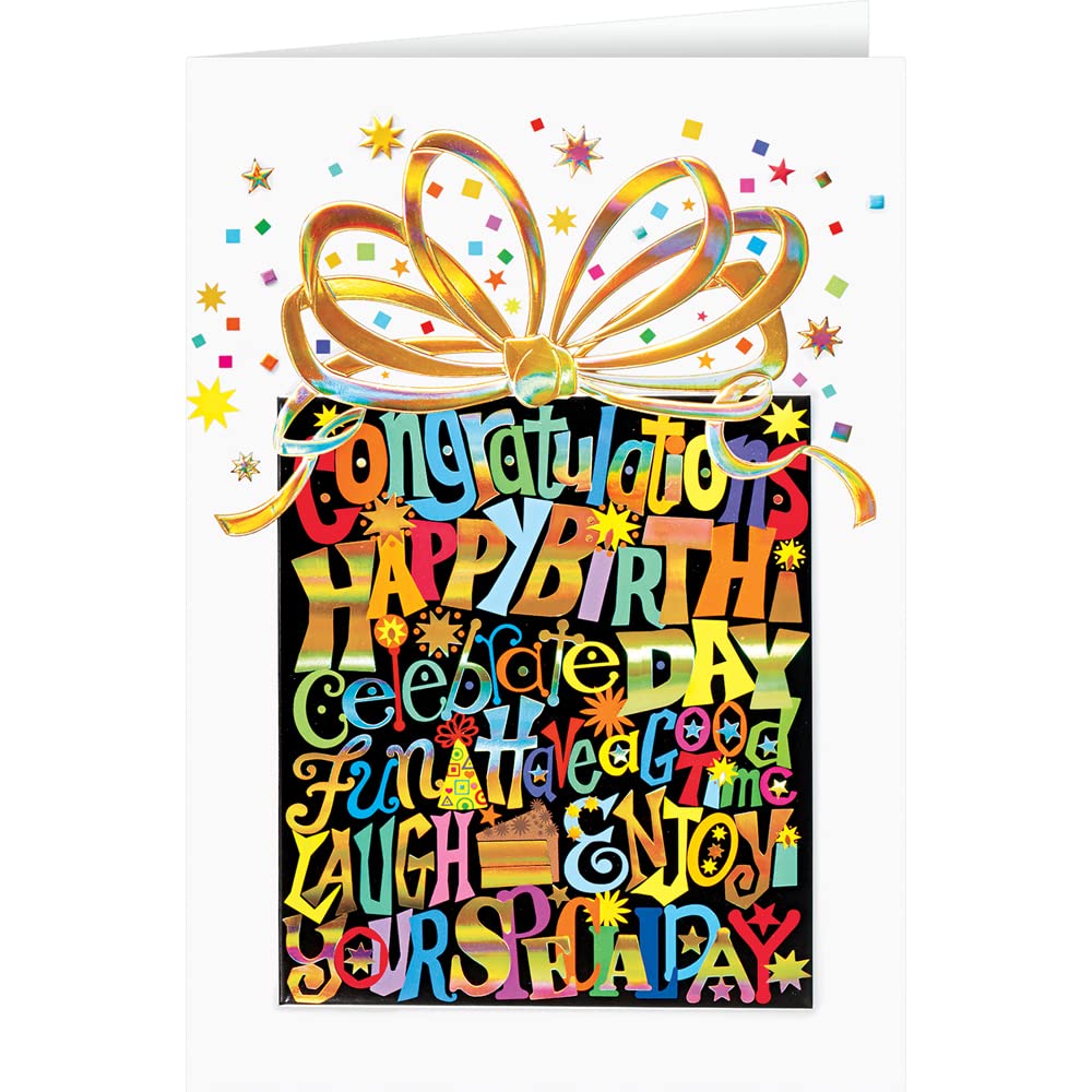 25 Personalized Birthday Cards with Foil-Lined Envelopes - Custom Greeting Cards for Business & Personal Use - Perfect for Birthdays, Anniversaries & Special Occasions