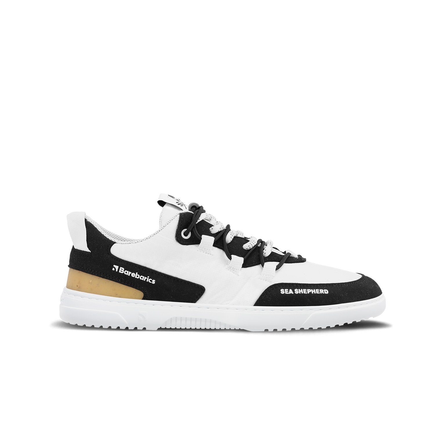 Barefoot Sneakers for Men & Women - Barebarics Revive X Sea Shepherd Orca | Minimalist Zero Drop Shoes for Running, Walking & Gym Workouts