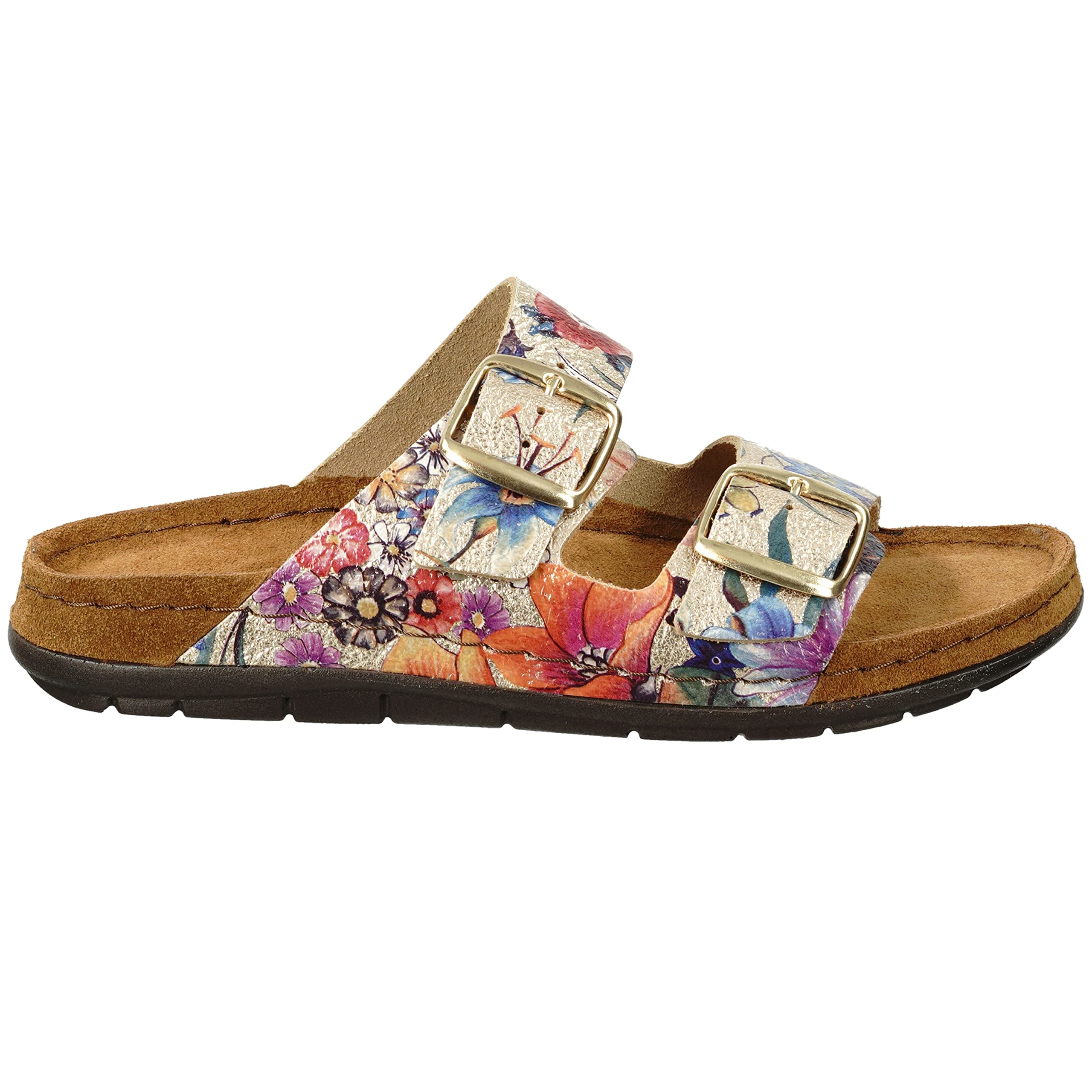 Women's Comfortable Slip-On Mules - Soft Cushioned Sandals for Casual Wear, Home & Outdoor Use