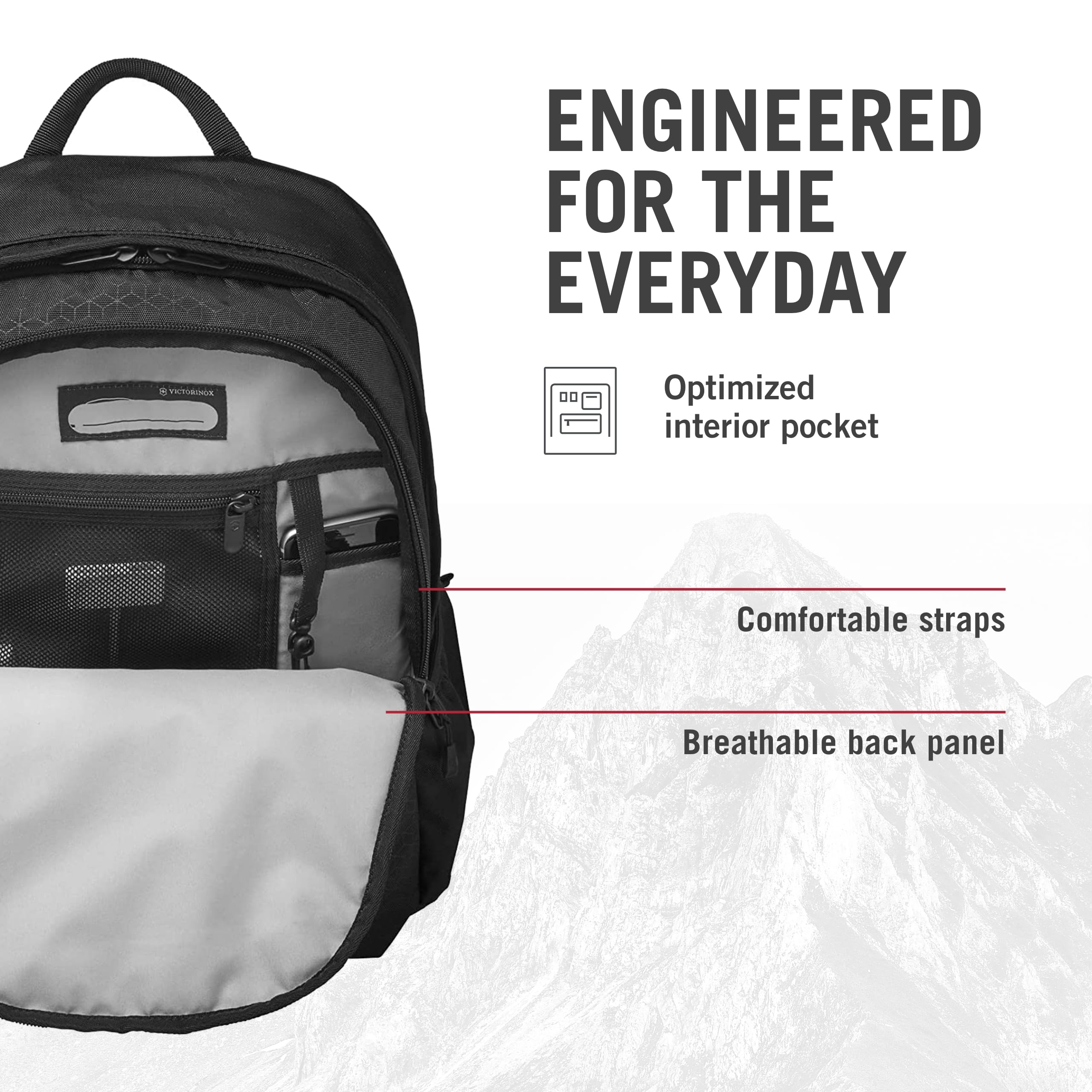 Victorinox Altmont Original Standard Backpack - Durable Unisex Laptop Backpack with Padded Back & Multiple Zippered Pockets for School, Travel & Outdoor Adventures