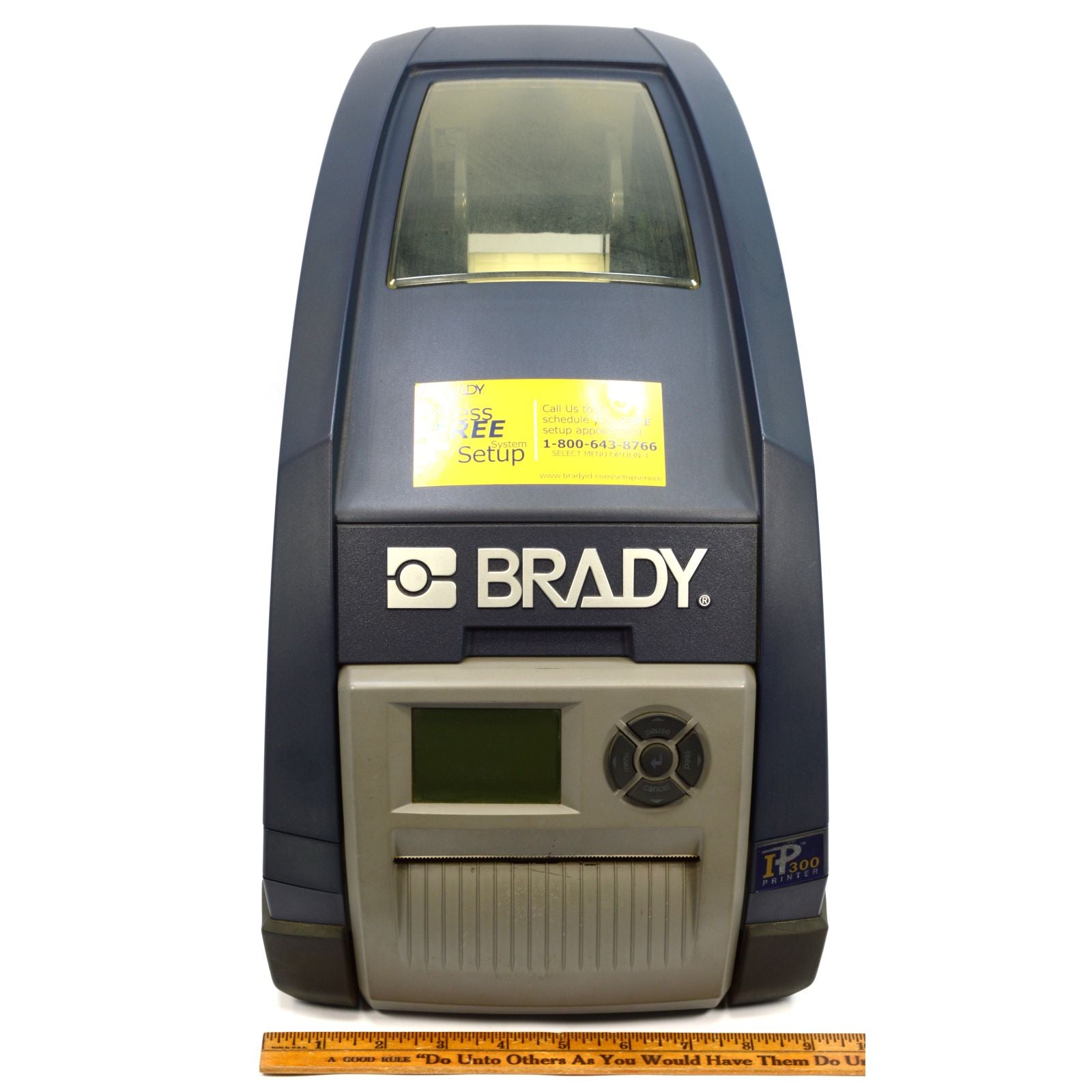 Refurbished BRADY BP IP300 Desktop Thermal Transfer Label Printer - Tested & Working | Perfect for Shipping, Inventory & Barcode Labels in Warehouses & Offices