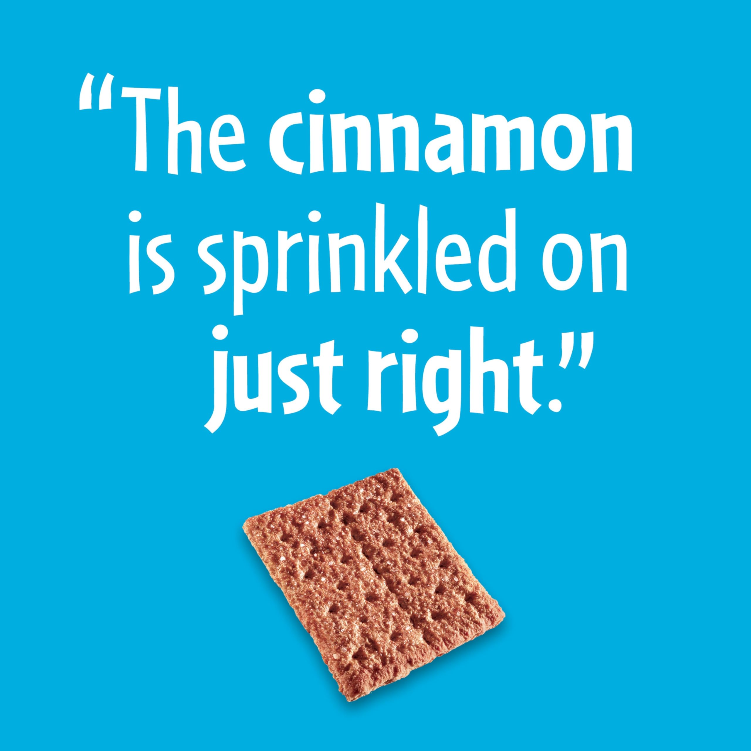 Honey Maid Cinnamon Graham Crackers - 12 Pack (14.4 oz Each) | Bulk Snacks for School Lunch, Office, Parties & Camping | Crunchy Cinnamon Flavored Cookies for Kids & Adults