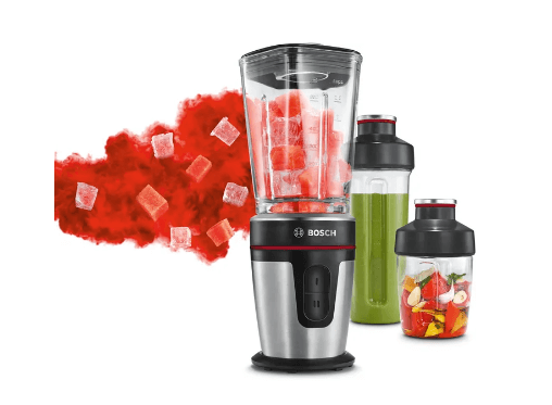 Bosch MMBM7G3M VitaStyle Mixx2Go 350W Hand Blender with Stainless Steel Blades - Perfect for Smoothies, Soups & Baking at Home or Office