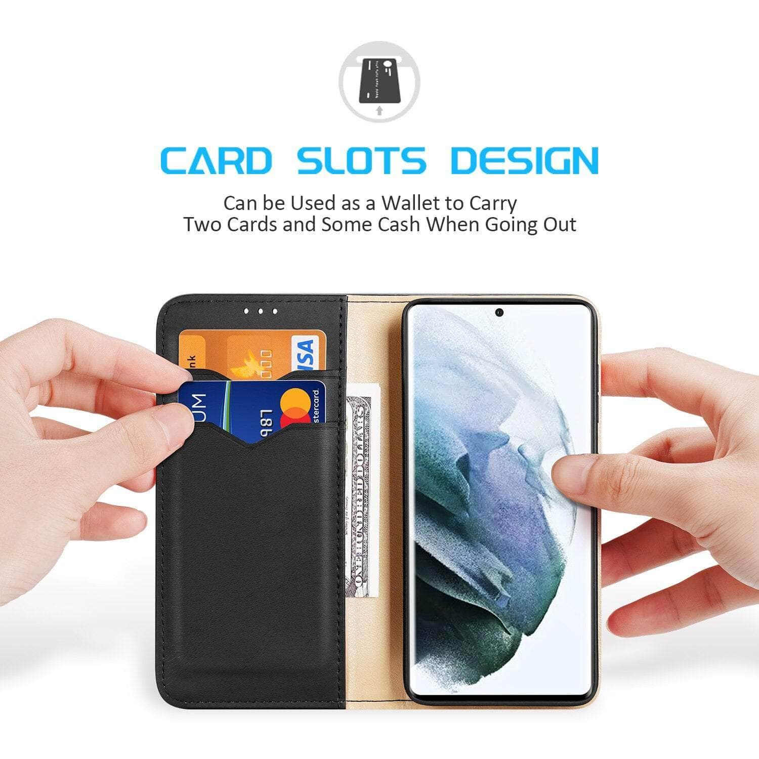 Genuine Leather Case for Samsung Galaxy S23 Ultra - Premium Protection with Stylish Design | Perfect for Daily Use, Business & Travel