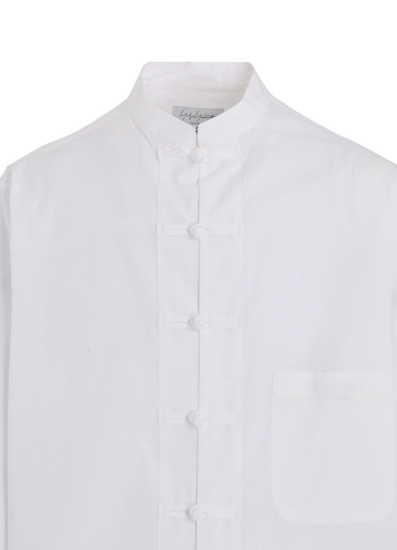 Chain Stitch Broad Mandarin Collar Blouse for Women | Elegant Asian-Inspired Top | Perfect for Casual Wear, Office Outfits & Special Occasions