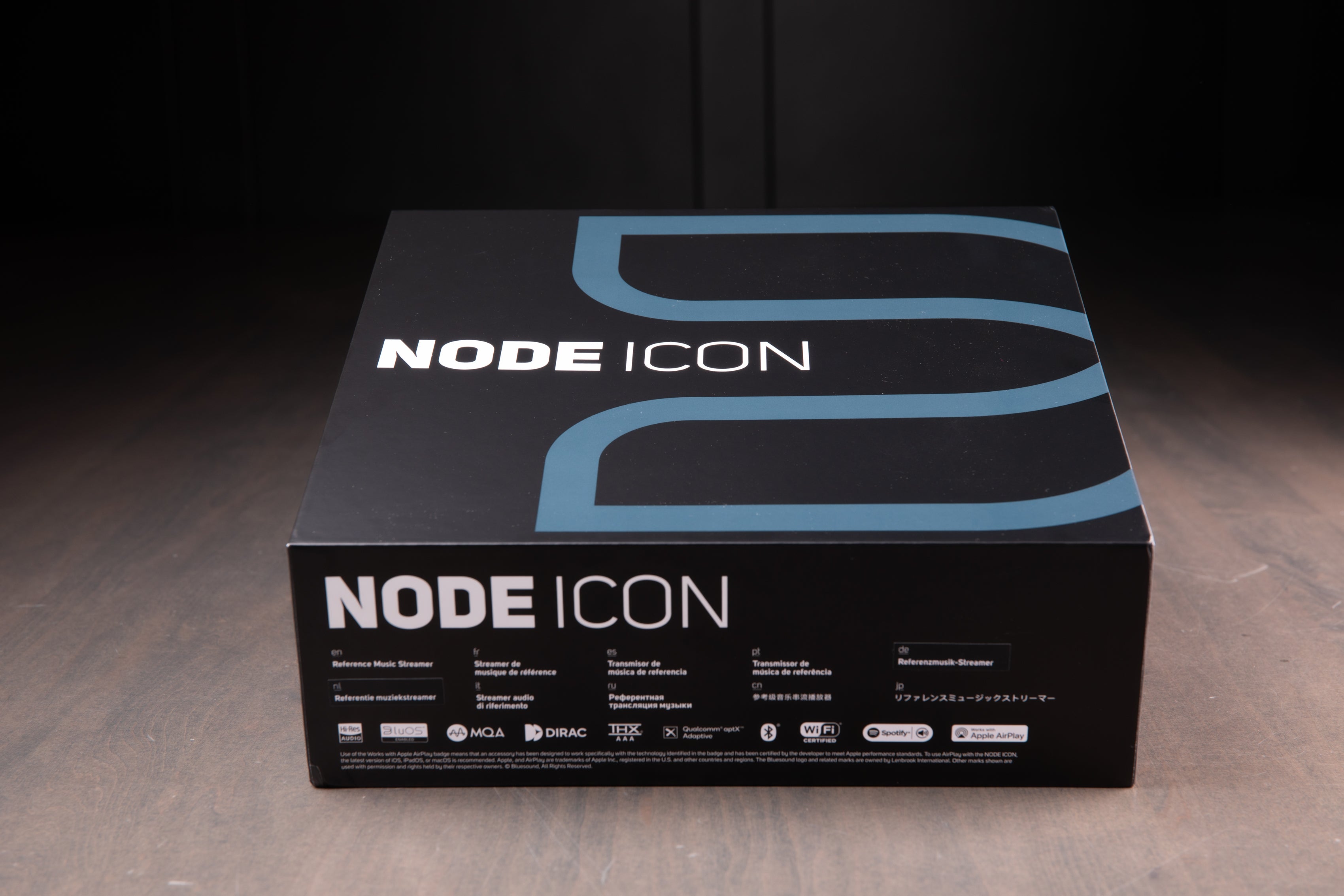 Bluesound Node Icon Wireless Hi-Res Music Streamer - High Fidelity Audio for Home Theater & Multi-Room Listening | Perfect for Audiophiles & Music Enthusiasts
