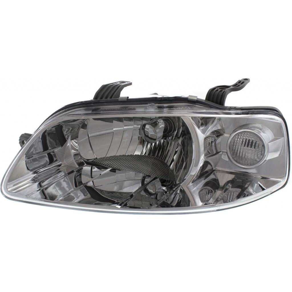 Chevy Aveo Sedan Headlight Assembly Replacement - Driver Side Compatible with 2004 2005 2006 Models | GM2502241 & 96540253 | Perfect for Night Driving & Foggy Conditions