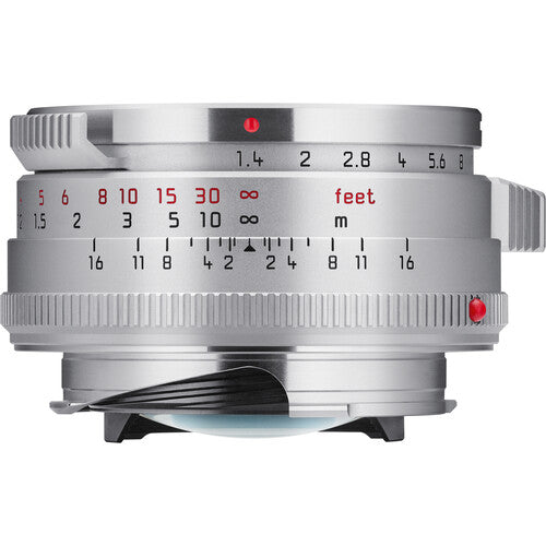 Leica 35mm f/1.4 Summilux M Lens (Silver) - Premium Prime Lens for Street & Portrait Photography | Compatible with Leica M Mount Cameras | Perfect for Low Light & Travel Photography