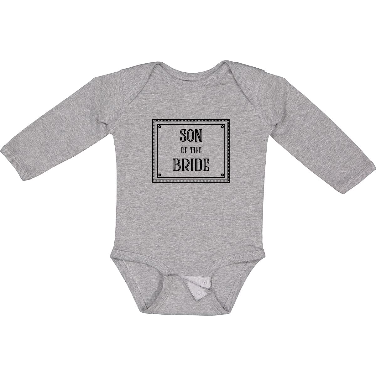 Inktastic Son of The Bride Long Sleeve Shirt - Wedding Party Attire