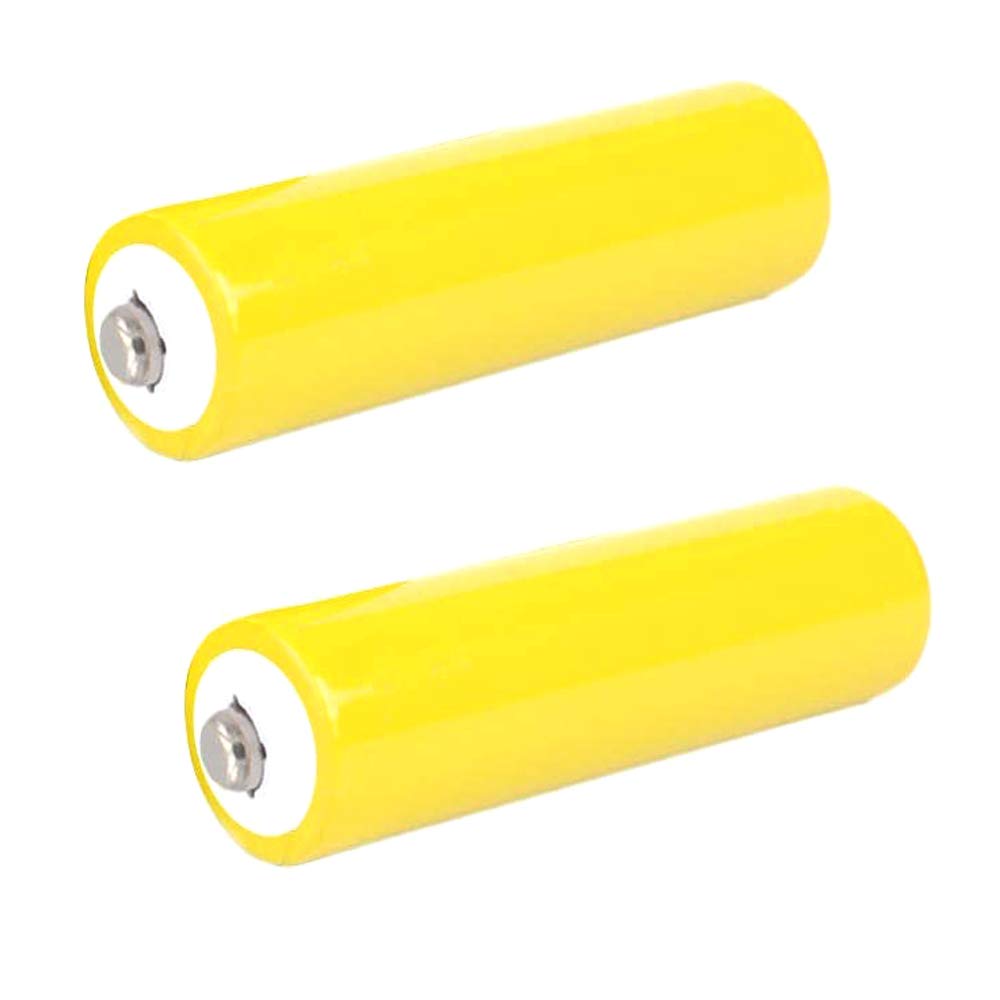 2 Pcs AA Battery Placeholder Cylinder - Dummy Fake Battery for Electronics Testing, Camera Equipment, and Toy Replacement (Black) - Perfect for Safe Testing and Device Storage