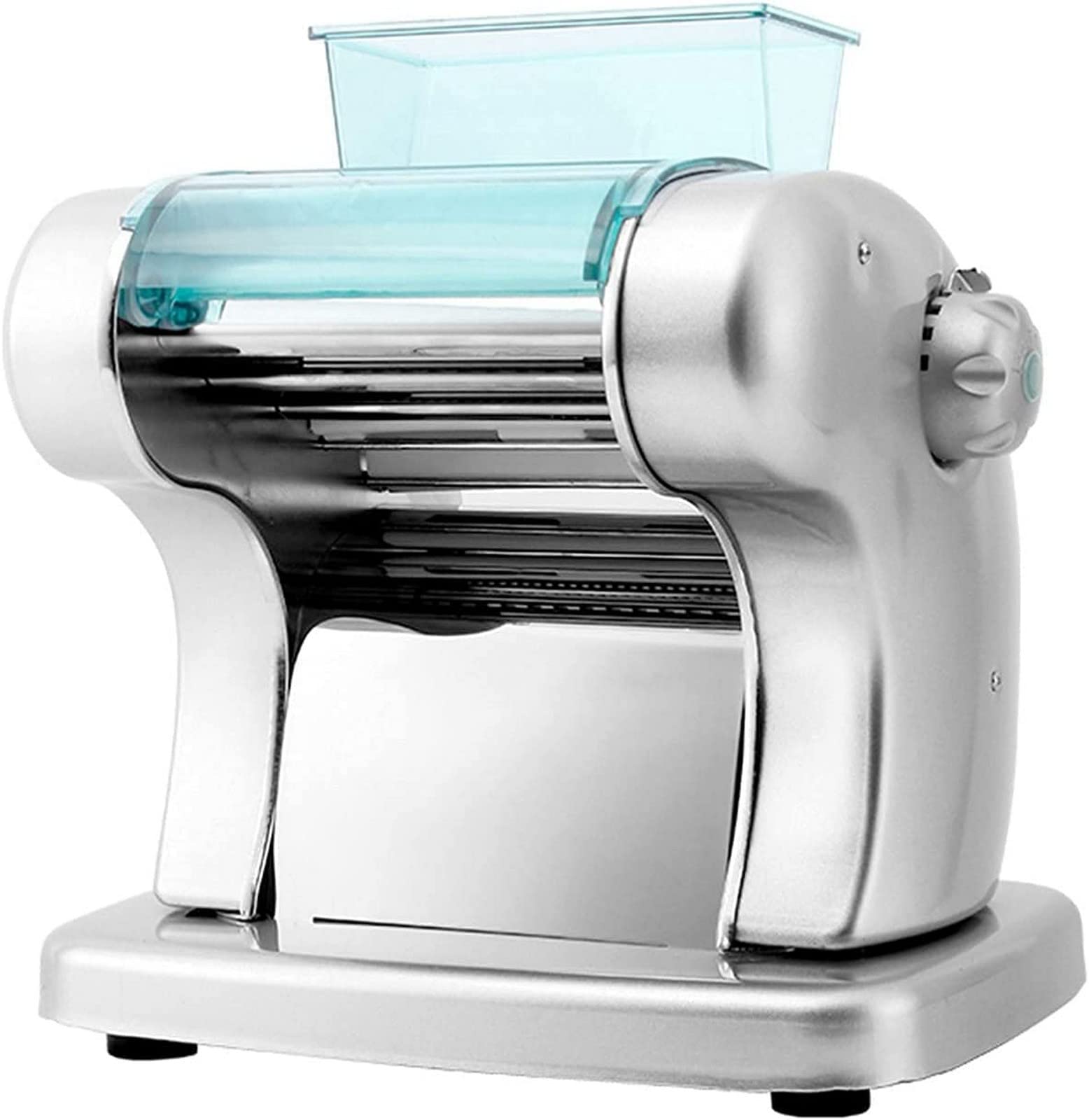 Electric Pasta Maker Machine - Stainless Steel Noodle Maker & Spaghetti Roller Press for Homemade Pasta | Perfect for Italian Cuisine, Family Dinners & Kitchen Gifts