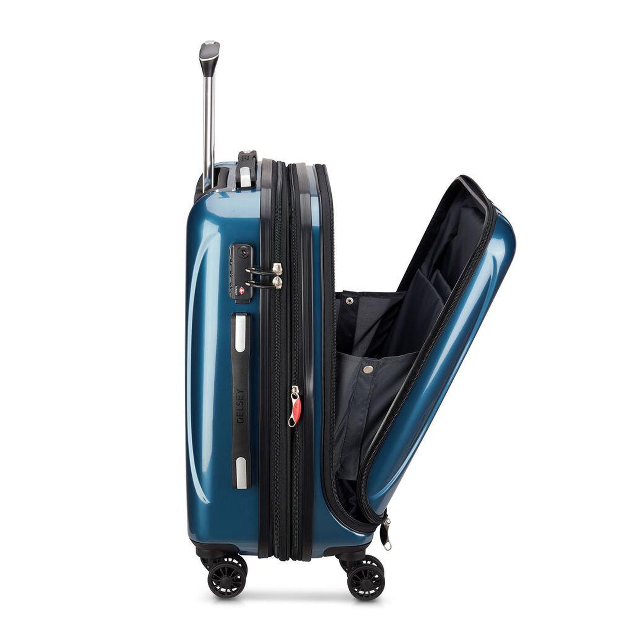 Delsey Helium Aero International Expandable Carry On Luggage with Spinner Wheels - Perfect for Air Travel & Business Trips