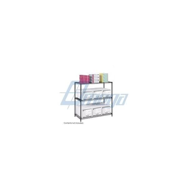 3-Tier Black Wire Shelving Unit 18