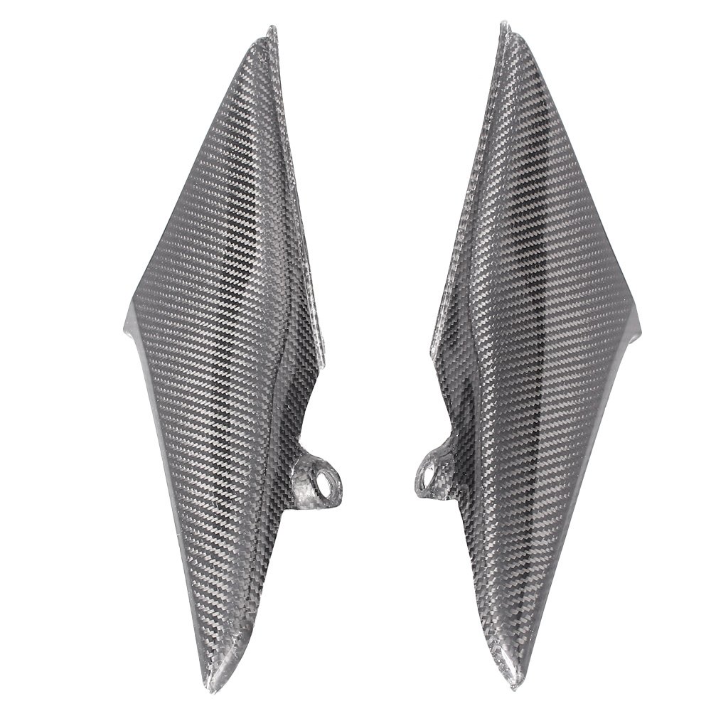 Carbon Fiber Gas Tank Side Trim Insert Cover Panel for Honda CBR600RR F5 (2003-2004) - Motorcycle Accessories for Enhanced Style & Protection - Perfect for Street Riding & Bike Customization
