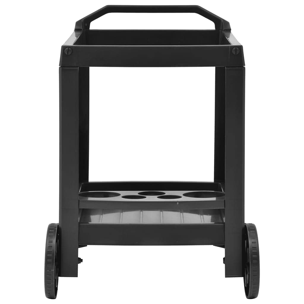 FAMIROSA Beverage Cart with Wheels - 27.2