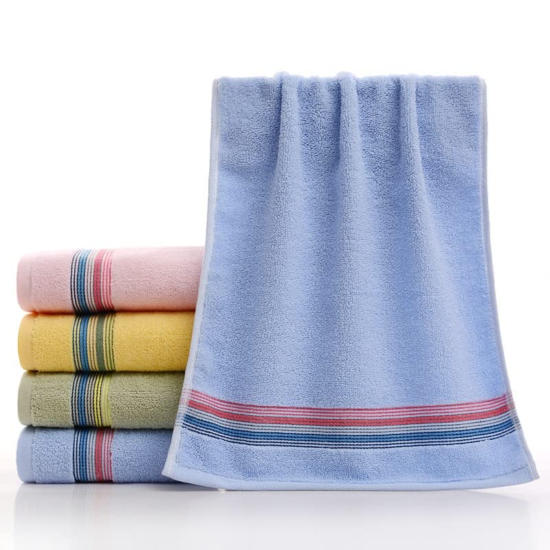 FMURY Premium Cotton Absorbent Face Towels - Soft & Gentle for Skincare, Makeup Removal & Salon Use - 12 Pack (White) | Ideal for Daily Beauty Routine, Spa Treatments & Home Essentials