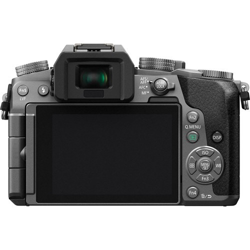 Panasonic Lumix DMC-G7 Mirrorless Digital Camera with 14-42mm Lens - 16MP Micro Four Thirds System, 4K Video, WiFi, Silver - Perfect for Vlogging, Travel Photography & Content Creation