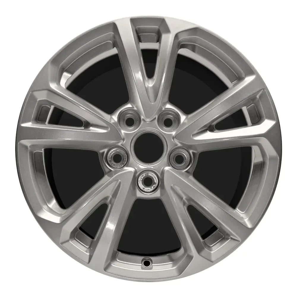 17 Inch Chevy Equinox Rim ALY05756 Silver OEM Wheels for 2016-2017 Models - Perfect for Replacement & Custom Upgrades
