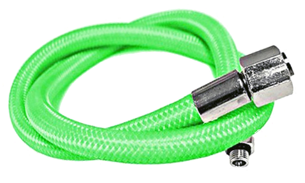 Beaver BTBTS 80cm Green Miflex 3/8 UNF Scuba Diving Regulator Hose A28211803 GN - Perfect for Underwater Diving & Snorkeling Gear