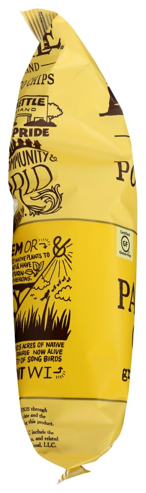 Kettle Brand Parmesan Garlic Kettle Cooked Potato Chips - 3 Pack (8.5 oz Bags) | Crunchy Snack for Parties, Movie Nights & Lunchboxes