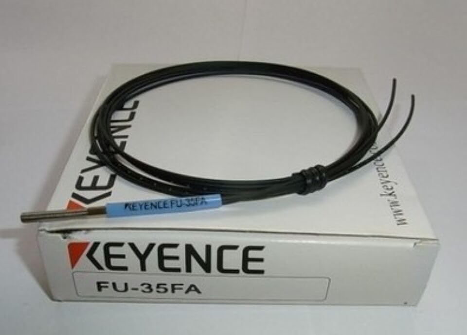 KEYENCE FU-35FA Fiber Optic Sensor Amplifier - High Precision Industrial Automation Equipment for Factory Assembly Lines & Machine Monitoring