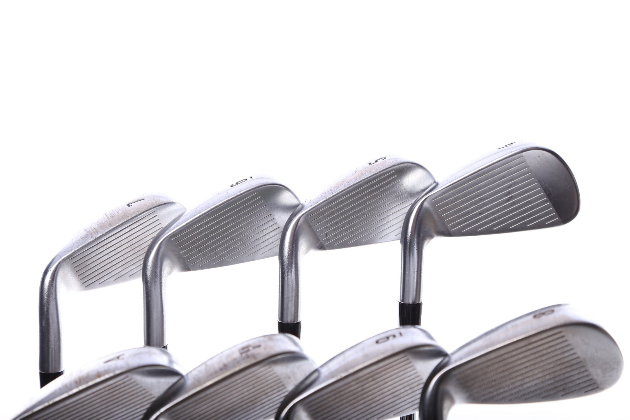 Used Callaway Apex 21 Iron Set - Right Handed 4-PW, AW Stiff Flex Golf Clubs for Men - Perfect for Driving Range & Course Play