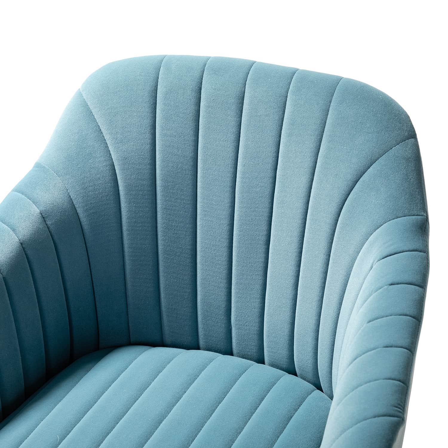 Luxury Velvet Office Chair - Ergonomic Desk Chair with Adjustable Height for Home & Workspace - Perfect for Remote Work, Gaming & Study