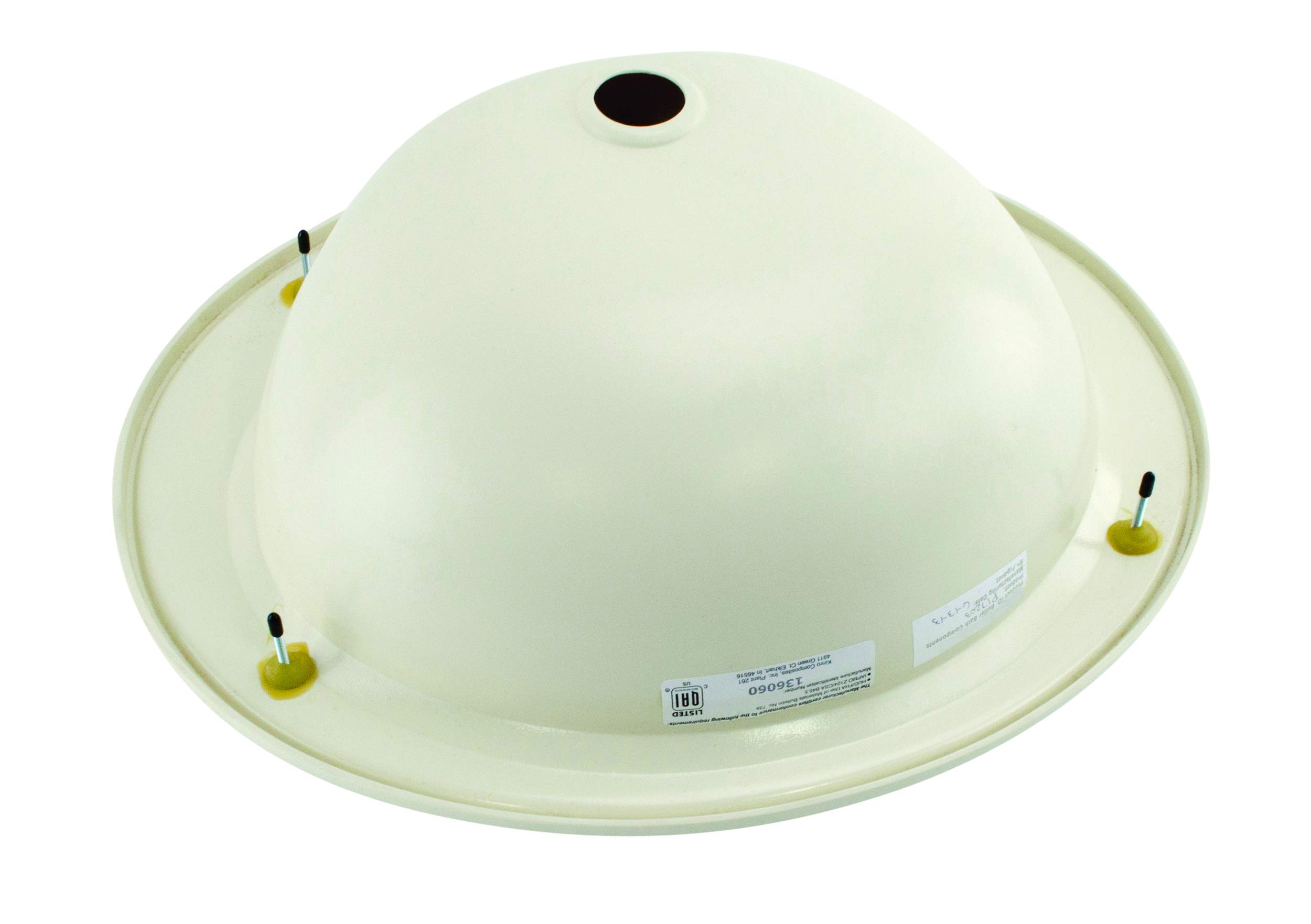 Lippert 209358 Better Bath RV Oval Lavatory Sink 17