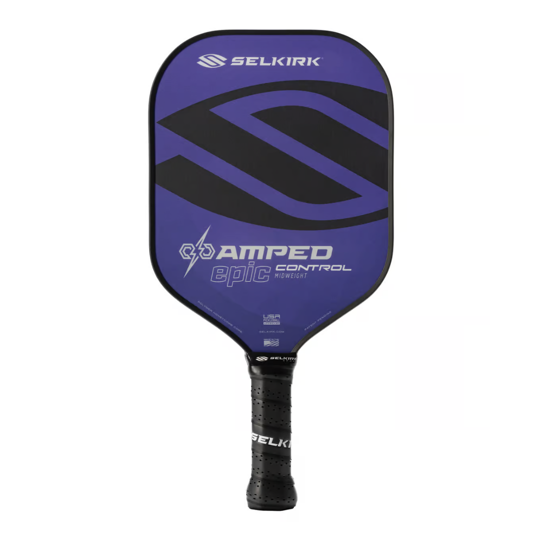 Selkirk AMPED Control Epic Pickleball Paddle - Premium Graphite Paddle for Precision & Power - Perfect for Competitive Play & Recreational Games